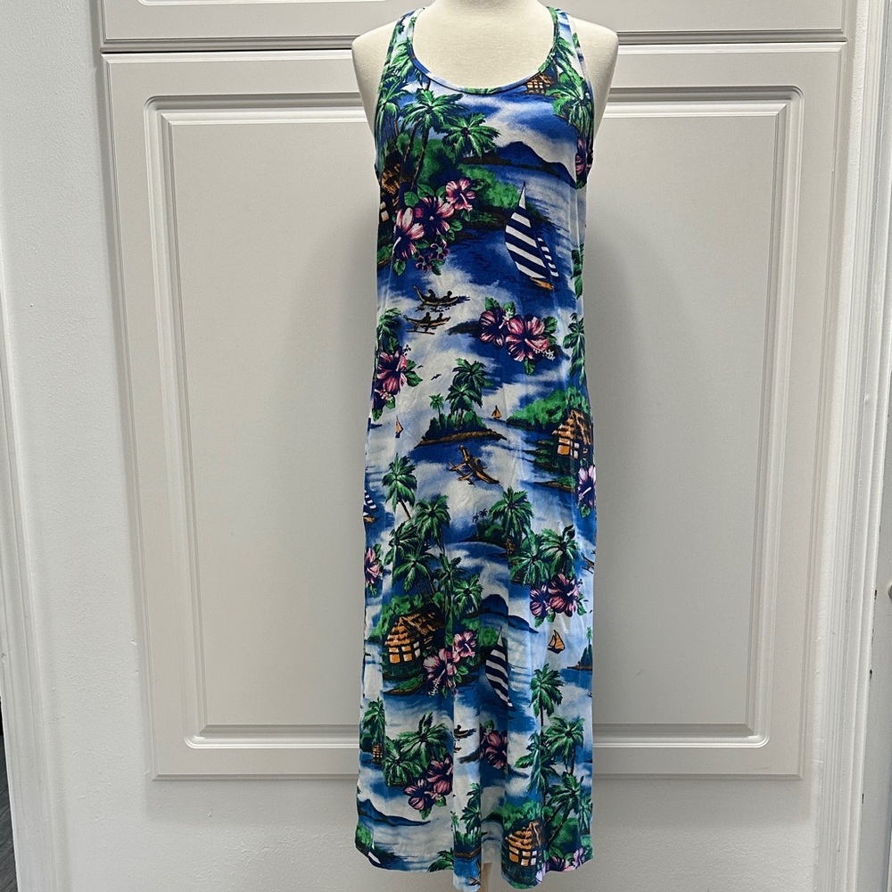 Tommy Bahama Multicolor Tropical Maxi Dress